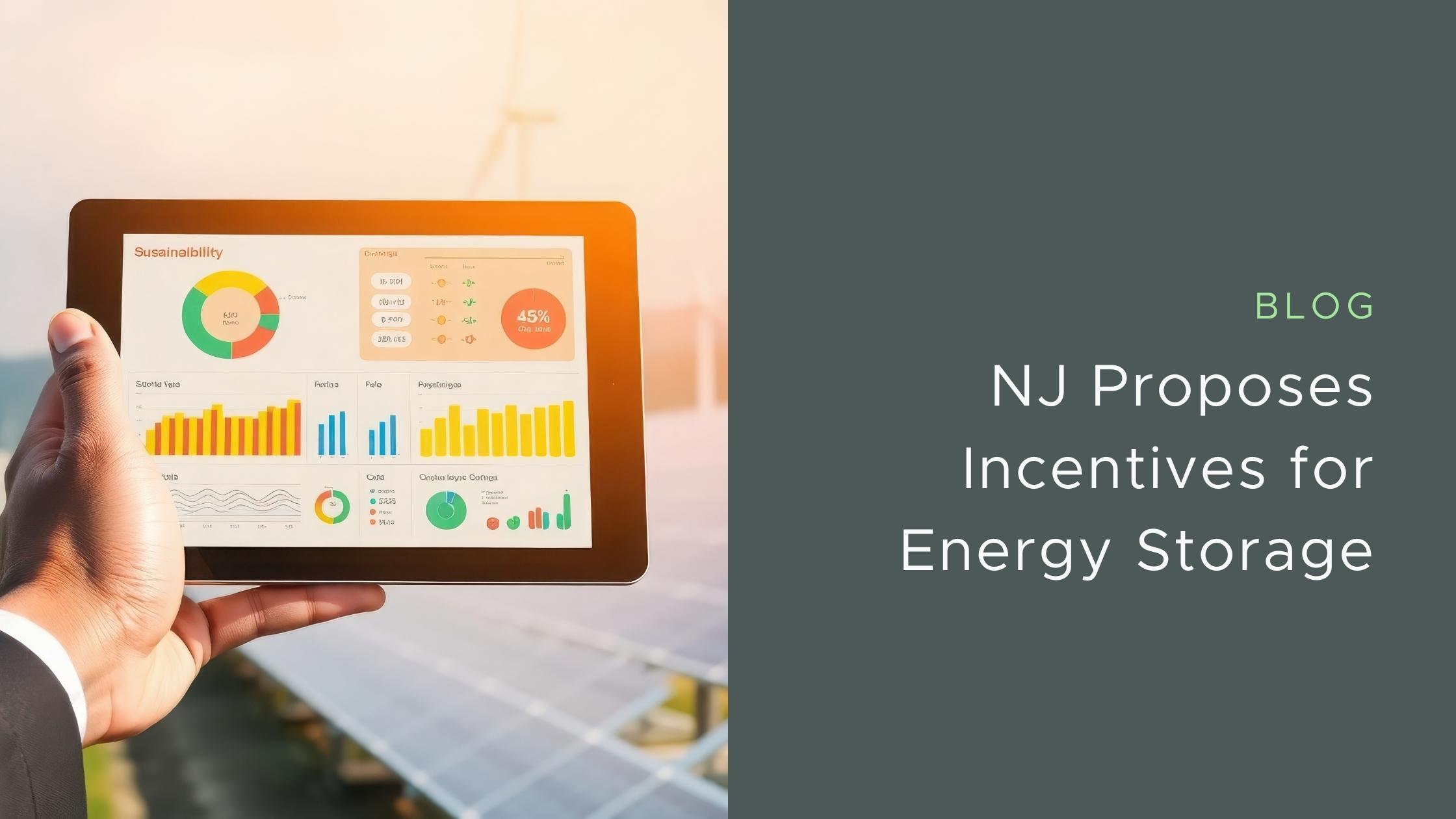 NJ Proposes Incentives for Energy Storage Blog DECH - Distributed Energy Clearinghouse