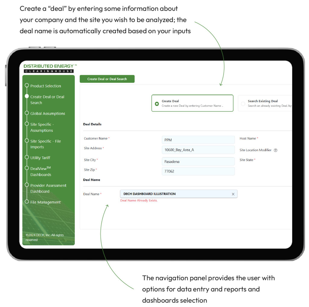 DE ClearingHouse software on ipad 2