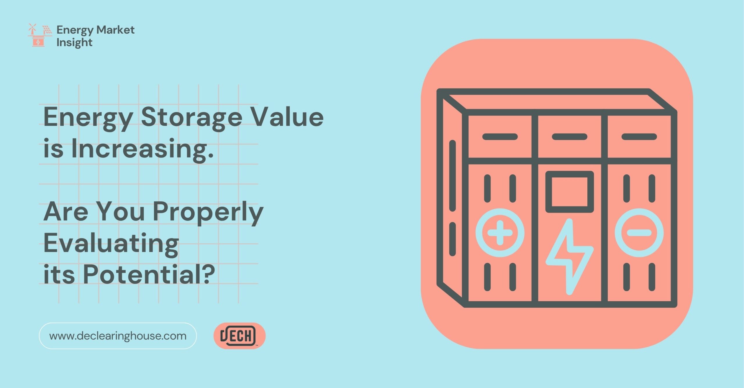 Blog image for properly evaluating energy storage value scaled - Distributed Energy Clearinghouse