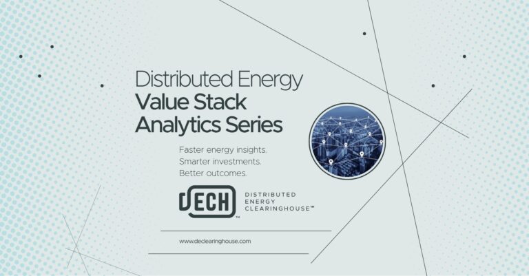 Linkedin Article Value Stack Analytics Series - Distributed Energy Clearinghouse