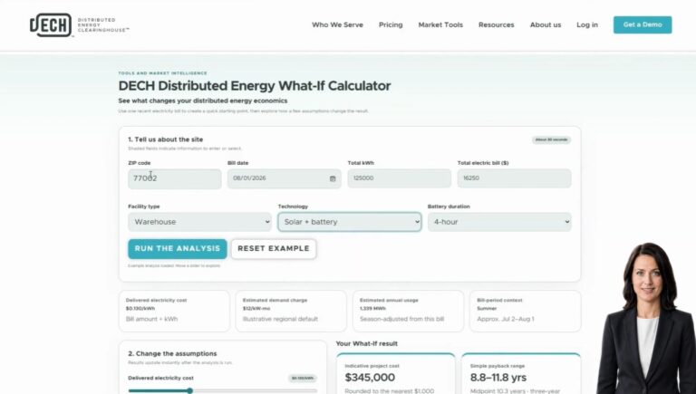 what if calculator blog featured image - Distributed Energy Clearinghouse