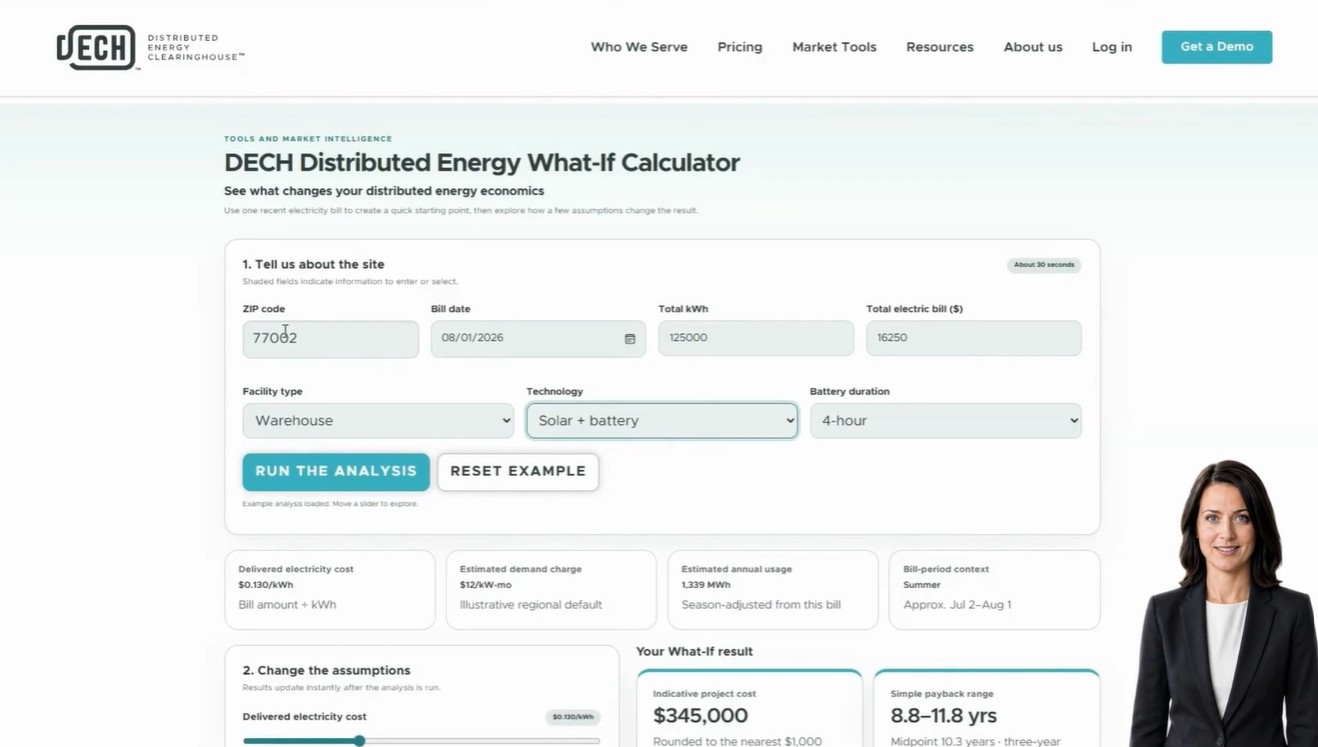 Read more about the article Distributed Energy What-If Calculator Explained